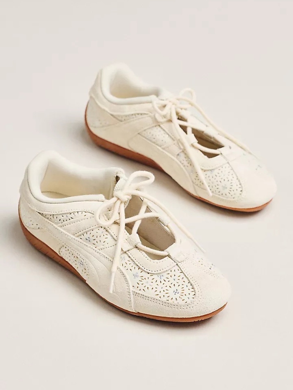 New PUMA x Free People Anthropologie Speedcat Go Bejeweled Sneakers Shoes 6